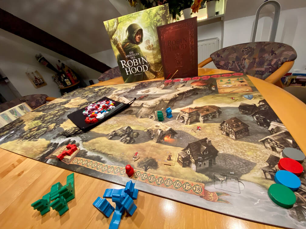 The adventures of robin hood set up